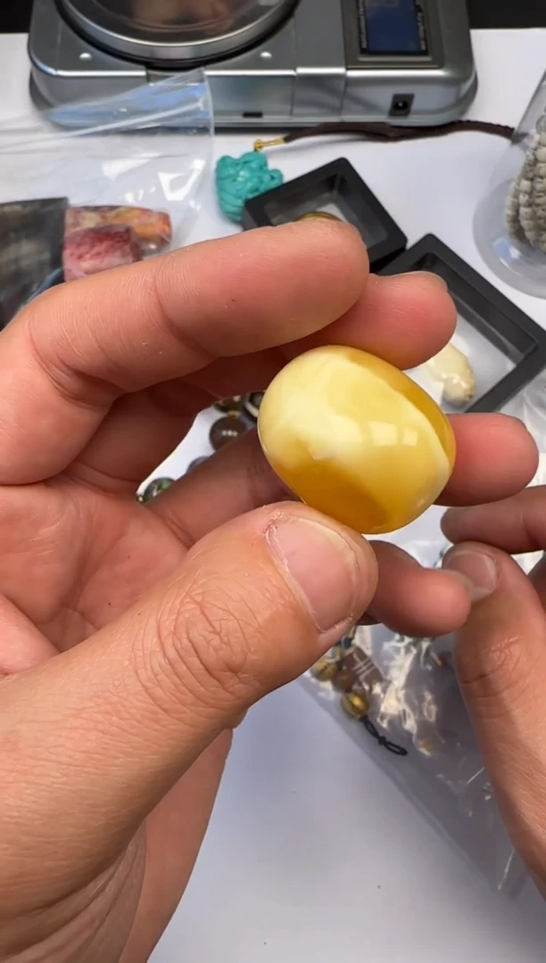 【闪购商品】蜜蜡颈饰未镶嵌蜜蜡单珠9克