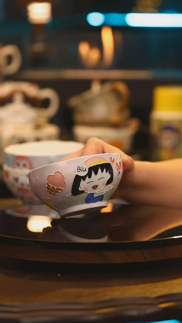 【闪购商品】杯子景德镇高温釉下彩手绘