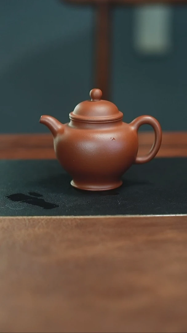 茶壶紫砂小煤窑生砂朱泥高掇只半手工130CC