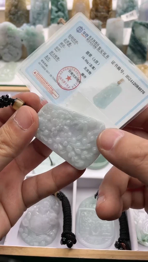【闪购商品】翡翠颈饰未镶嵌..../1/18/ 28