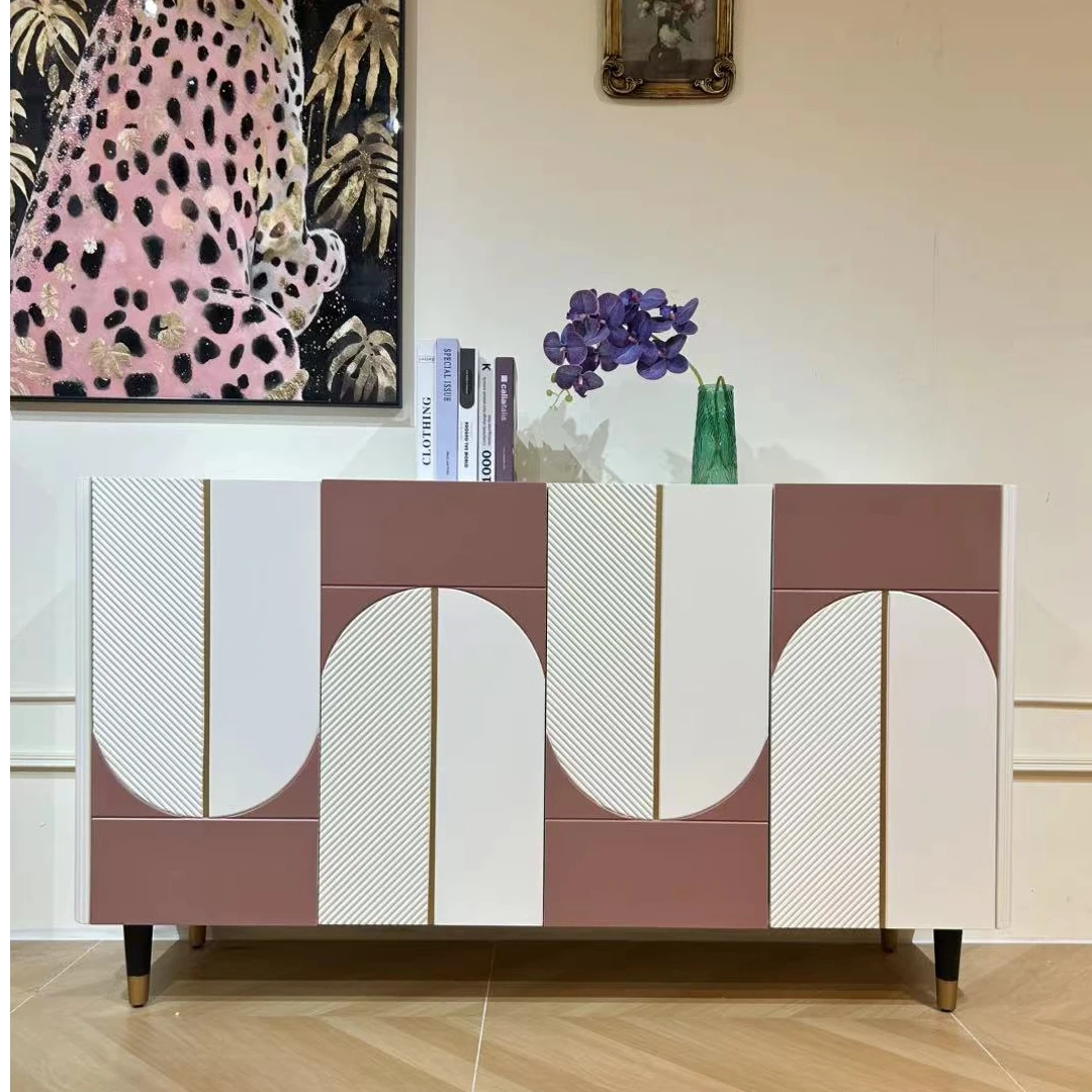 160*40*90奶油风意式轻奢 鞋柜 餐边柜 收纳柜