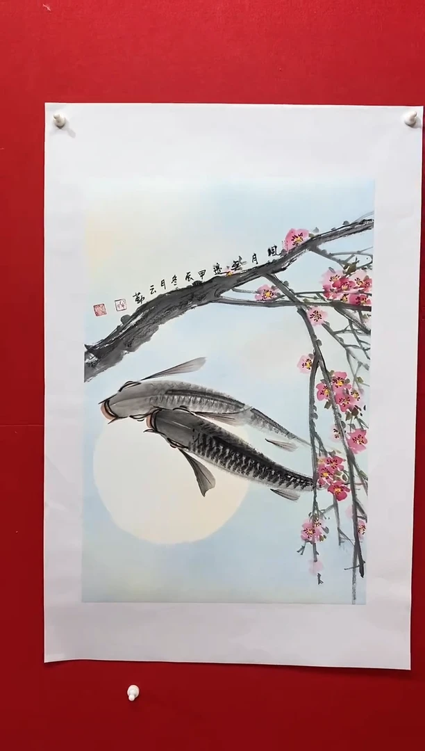 国画国画NYQ杰牛云勤老师作品