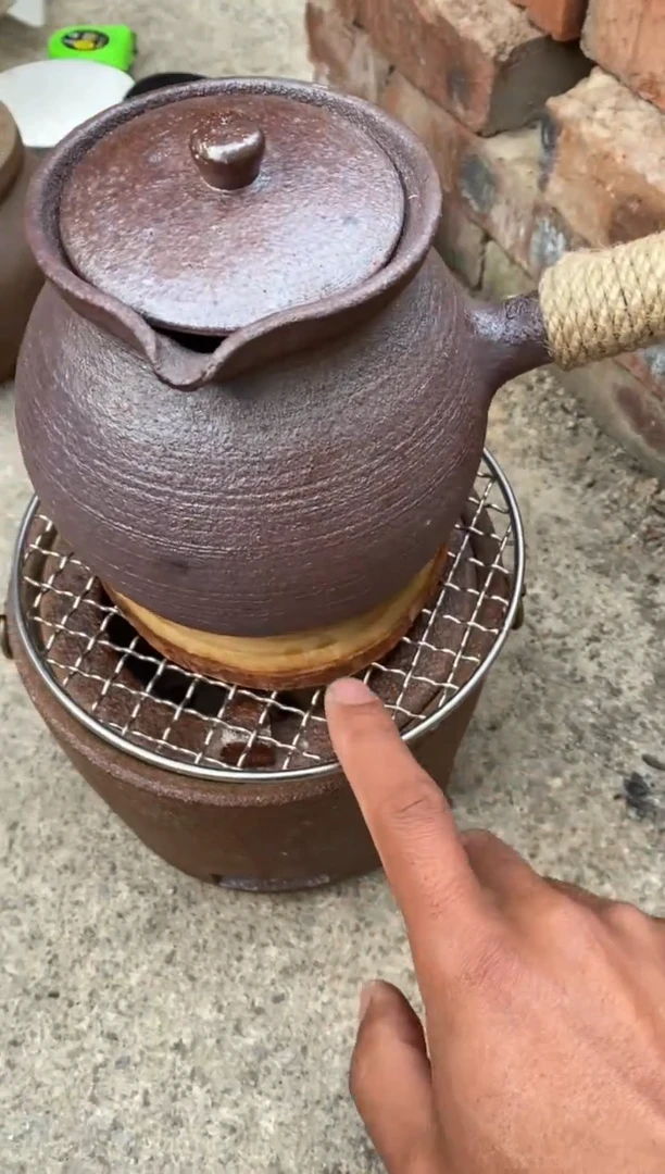 【闪购商品】陶炉子煮茶壶3件套