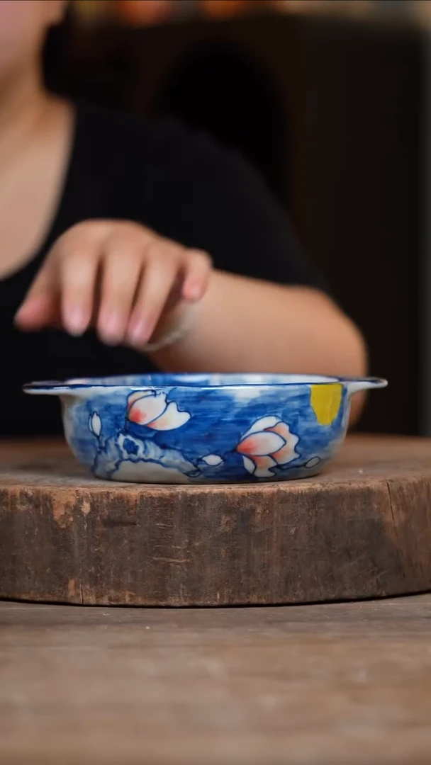 瓷片景德镇高温釉下彩（食品级）