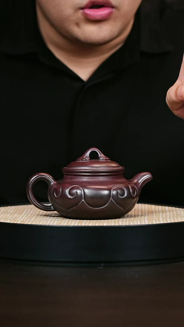 茶壶紫砂如意仿古 300cc
