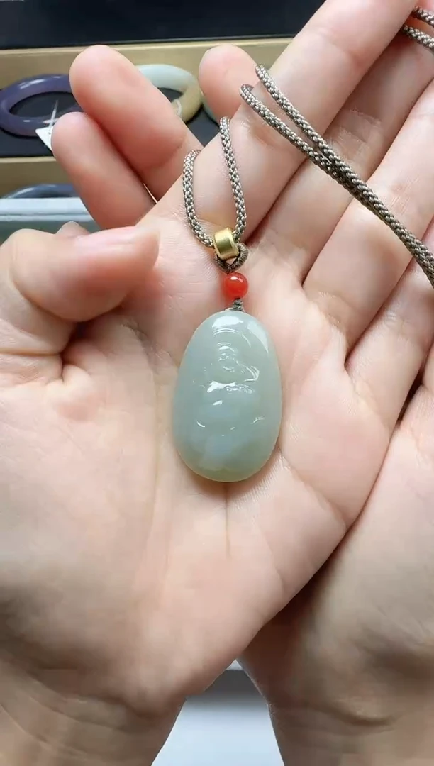 【闪购商品】和田玉颈饰未镶嵌佛公 YY