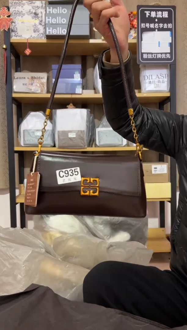 小牛剖层皮革老张家女包935