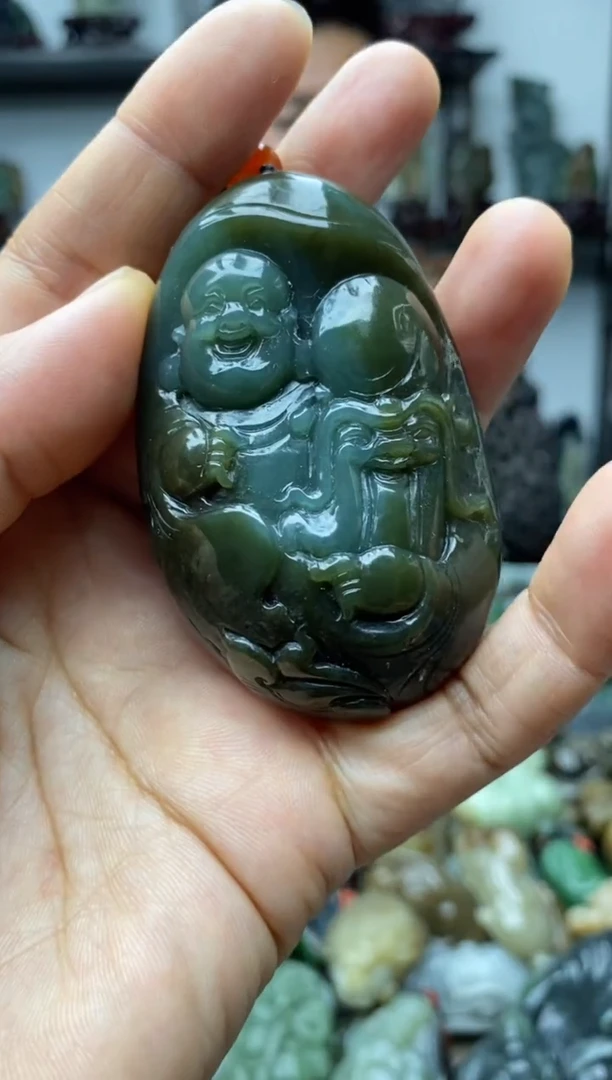 未镶嵌和田玉把件1