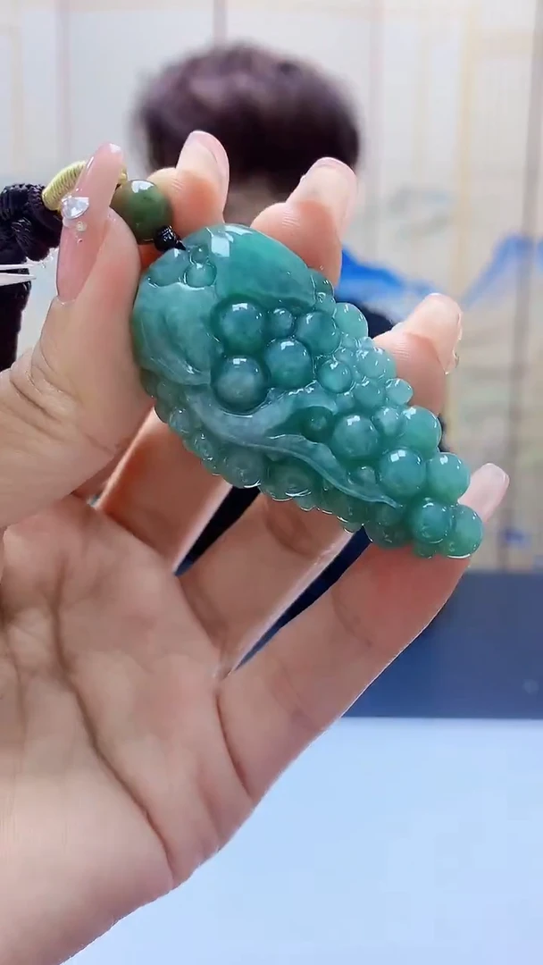 未镶嵌定制翡翠5159ty-毛货挂件16