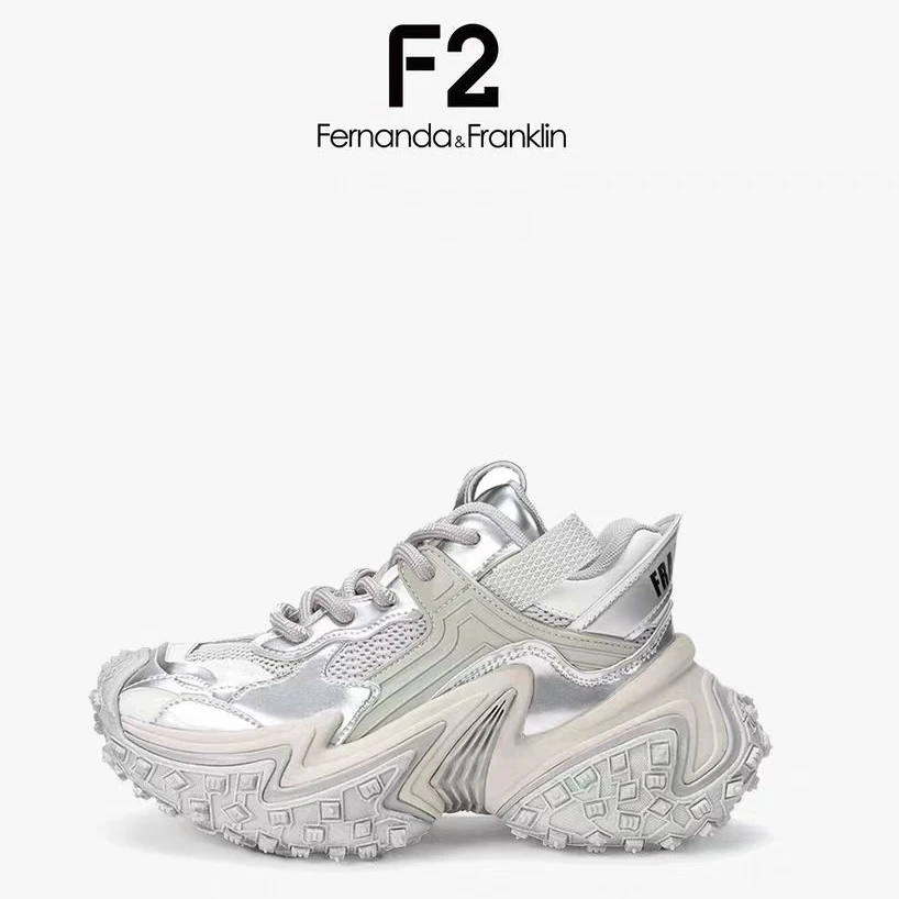 F2潮牌潮鞋嘲风男女情侣四季舒适吸汗透气锁温潮流鞋