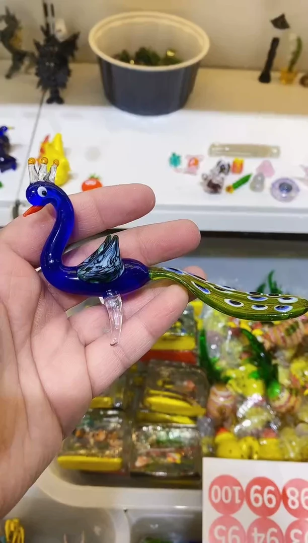 【闪购商品】琉璃手工艺品孔雀
