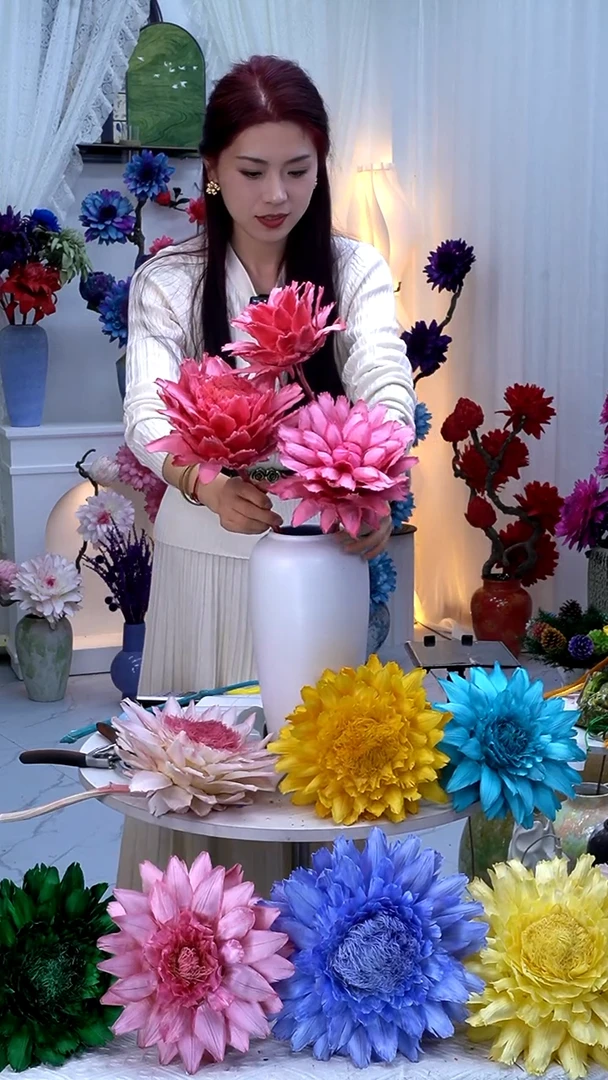 永生洋蓟裸粉3头【叶片有伤】9608