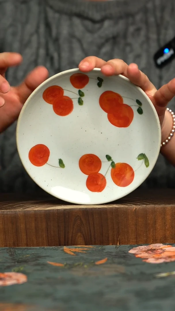 杯釉下彩手工手绘同款陶器