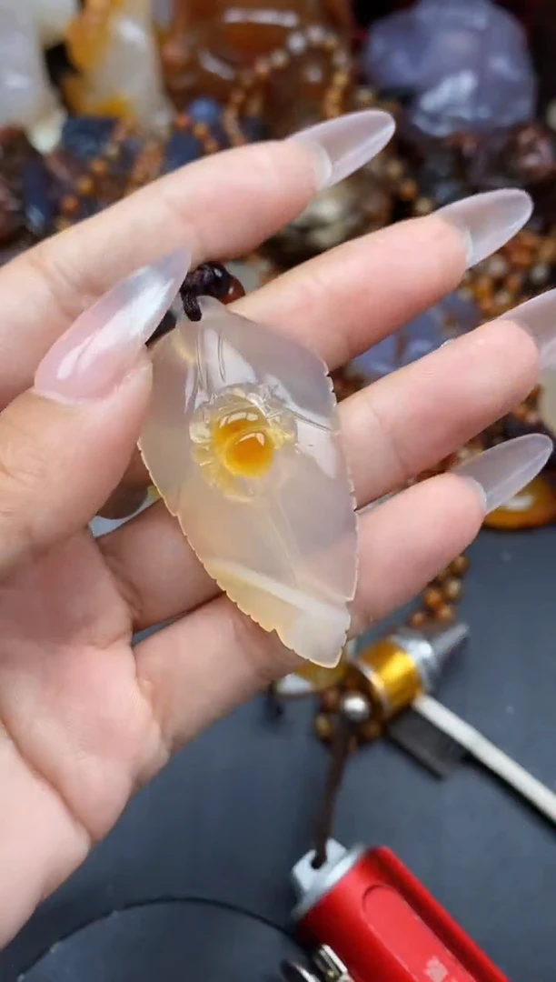 【闪购商品】玛瑙/玉髓颈饰未镶嵌ll