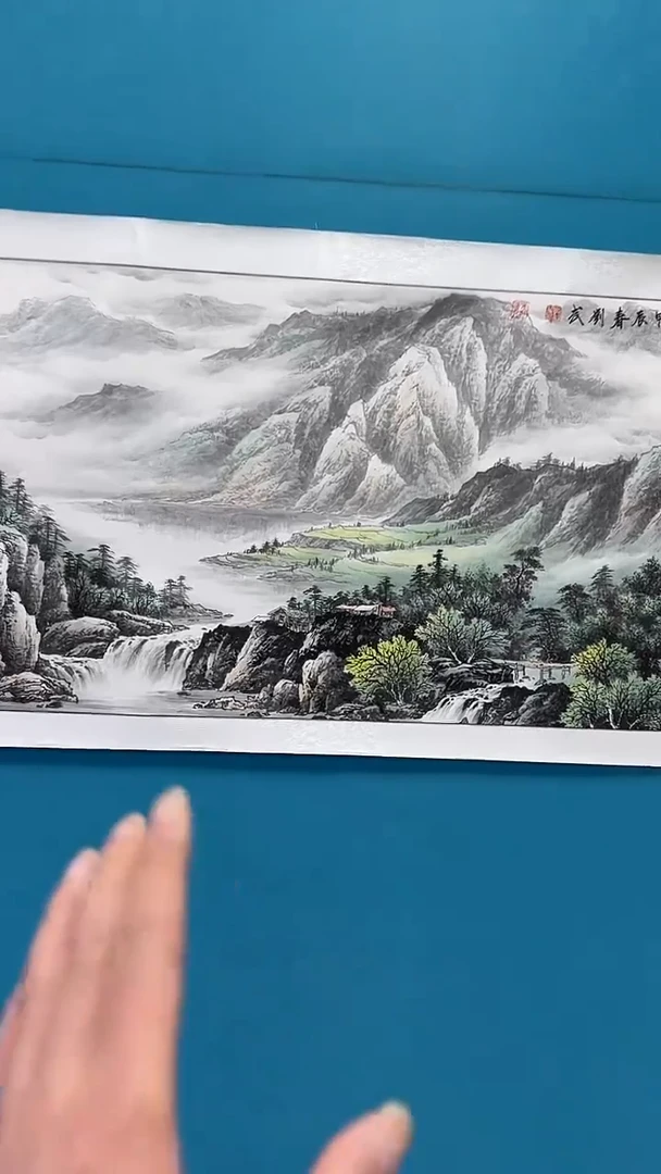 国画闪电购刘武绘画80