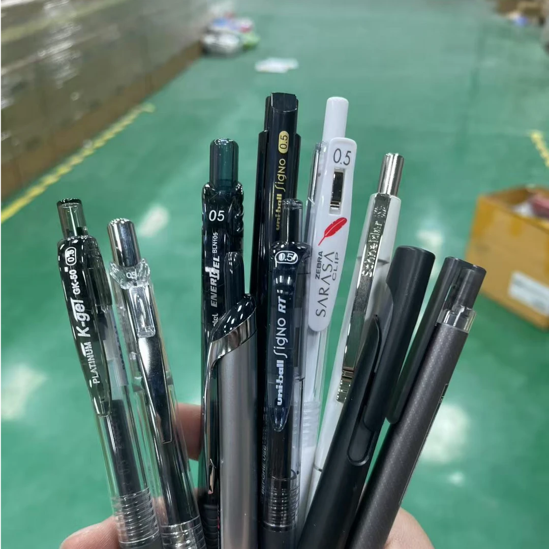 【6大品牌】学生中考高考刷题组合套装黑色0.5速干中性笔10支