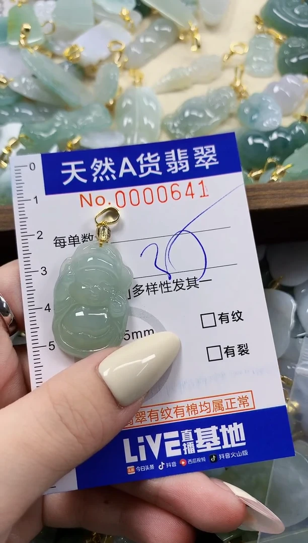 颈饰未镶嵌翡翠煜*汐天然A货翡翠