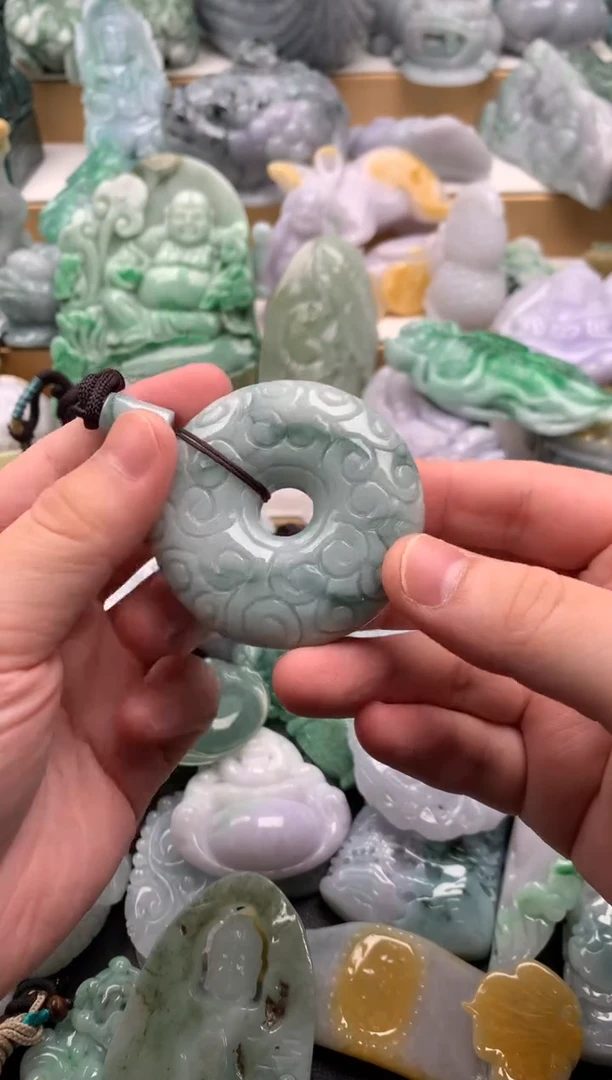 吊坠(不含链)未镶嵌翡翠1