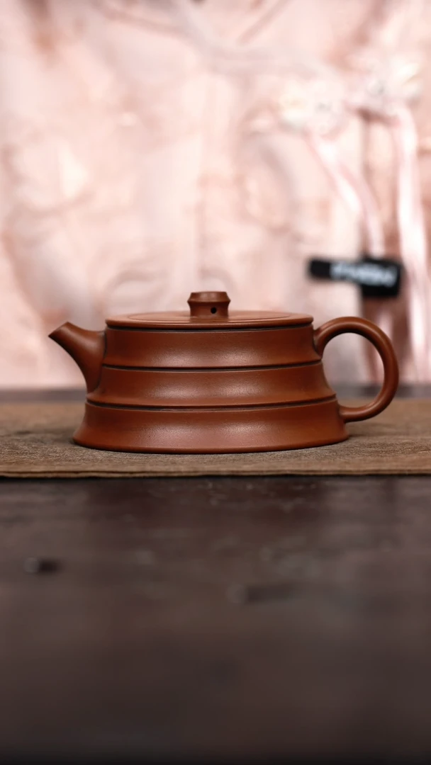 【闪购商品】紫砂茶壶一厂年糕土竹节150cc