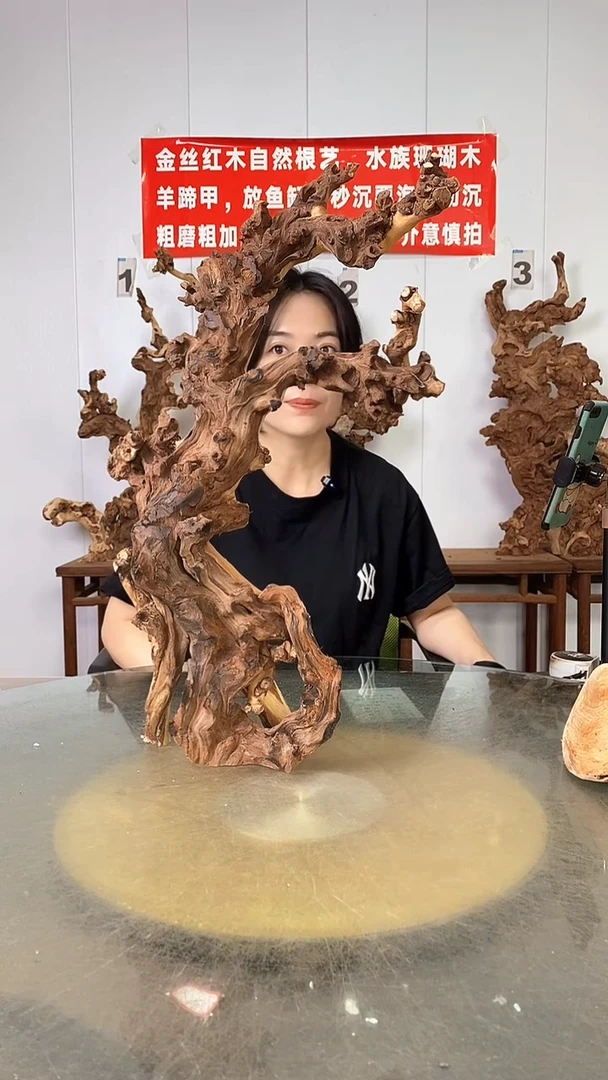香榧木金丝红木  羊蹄甲