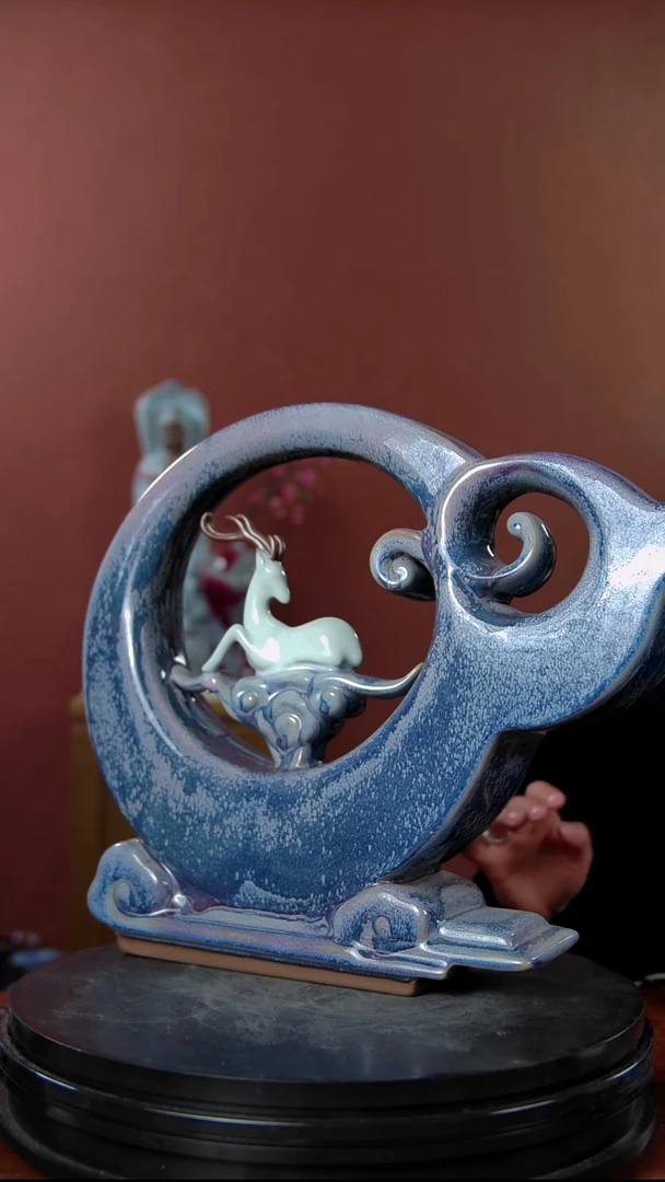 摆件大宋官窑 【福禄相随】