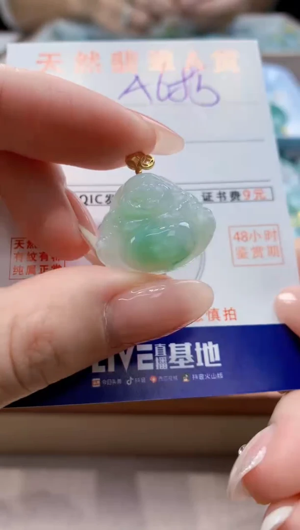 颈饰未镶嵌翡翠天然缅甸a货翡翠