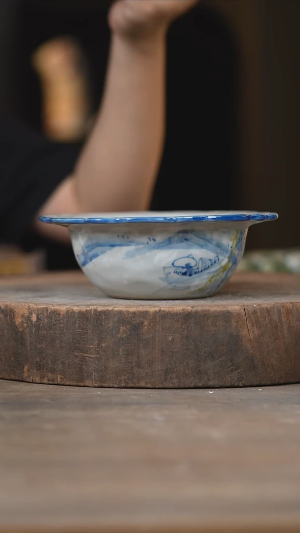 瓷片景德镇高温釉下彩（食品级）