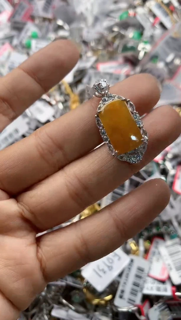 银S925镶嵌戒指翡翠131313---1