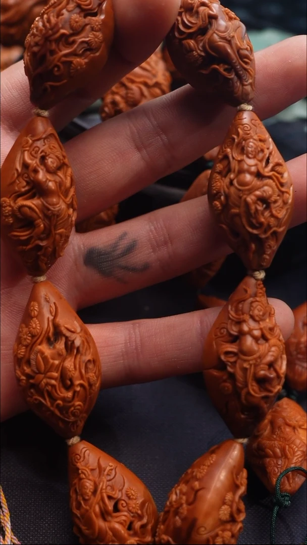 手串/手链橄榄核娜***丶苏工橄榄核