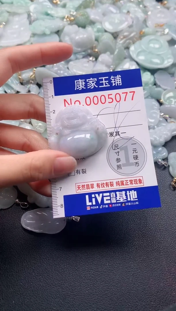 颈饰未镶嵌翡翠5077