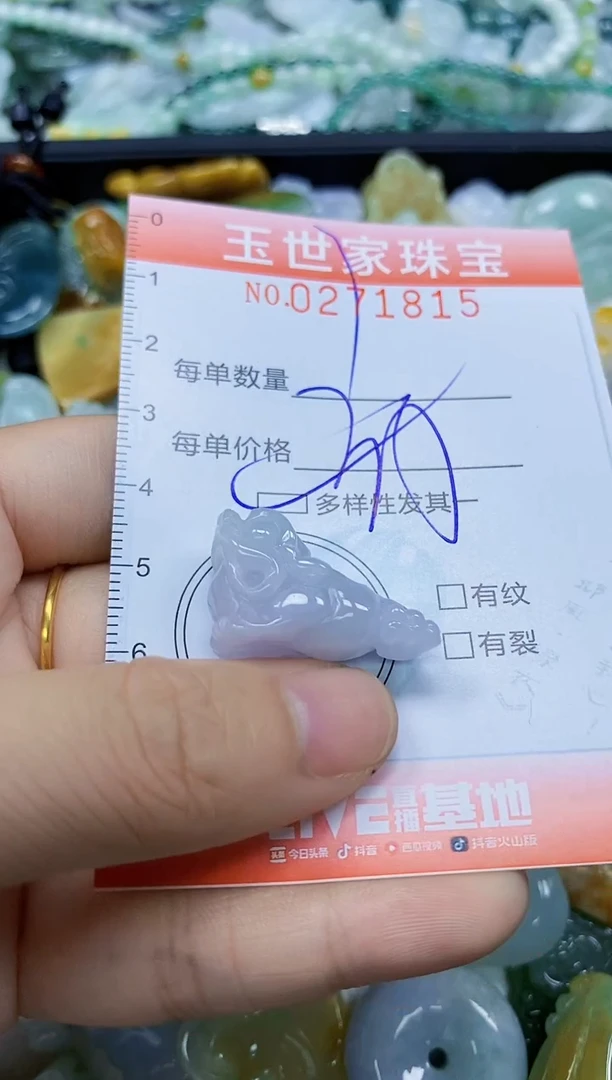 翡翠未镶嵌颈饰闪购0271815多样性发其一