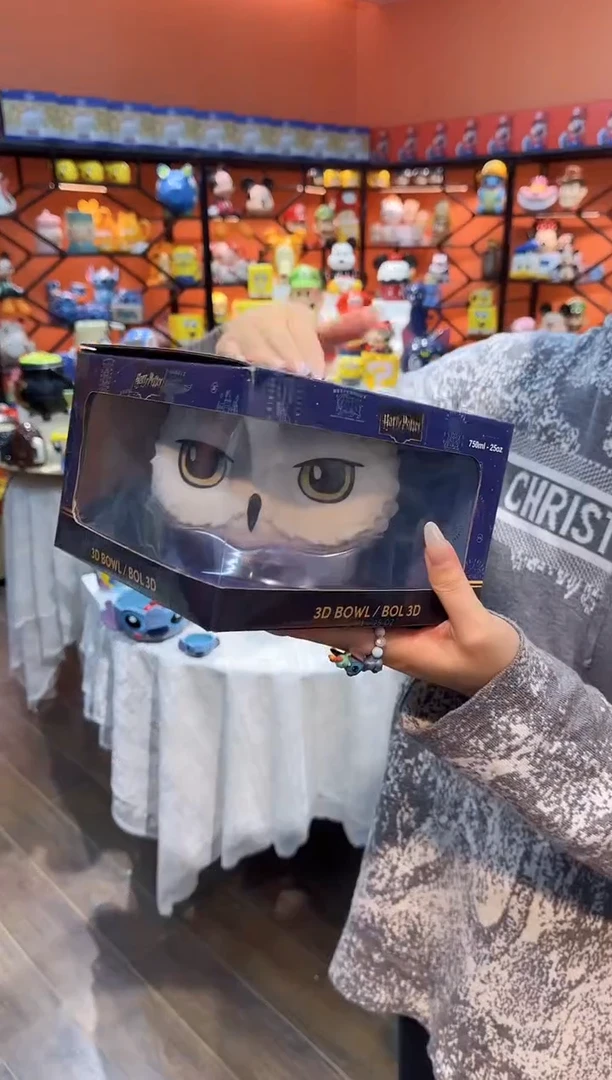 瓷片@@哈利波特海德威陶瓷零食碗