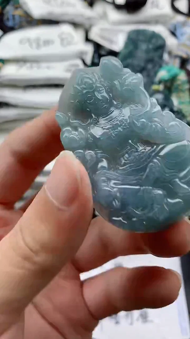 翡翠未镶嵌颈饰888