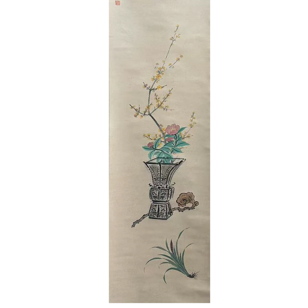 DY12018 花鸟 纸本 136*34