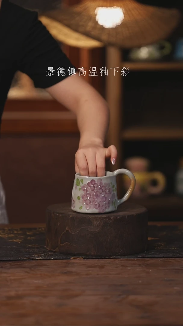 景德镇高温釉下手绘陶瓷359
