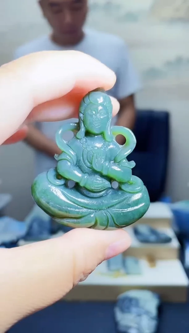 和田玉未镶嵌颈饰1111
