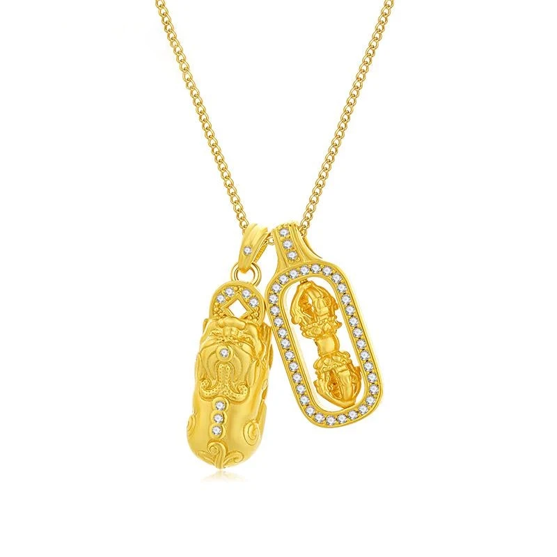 【现货现发】新中式招财貔貅项链ZD0308