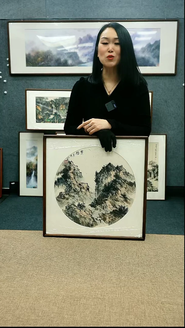 【闪购商品】国画放漏/徐正道50*50带框