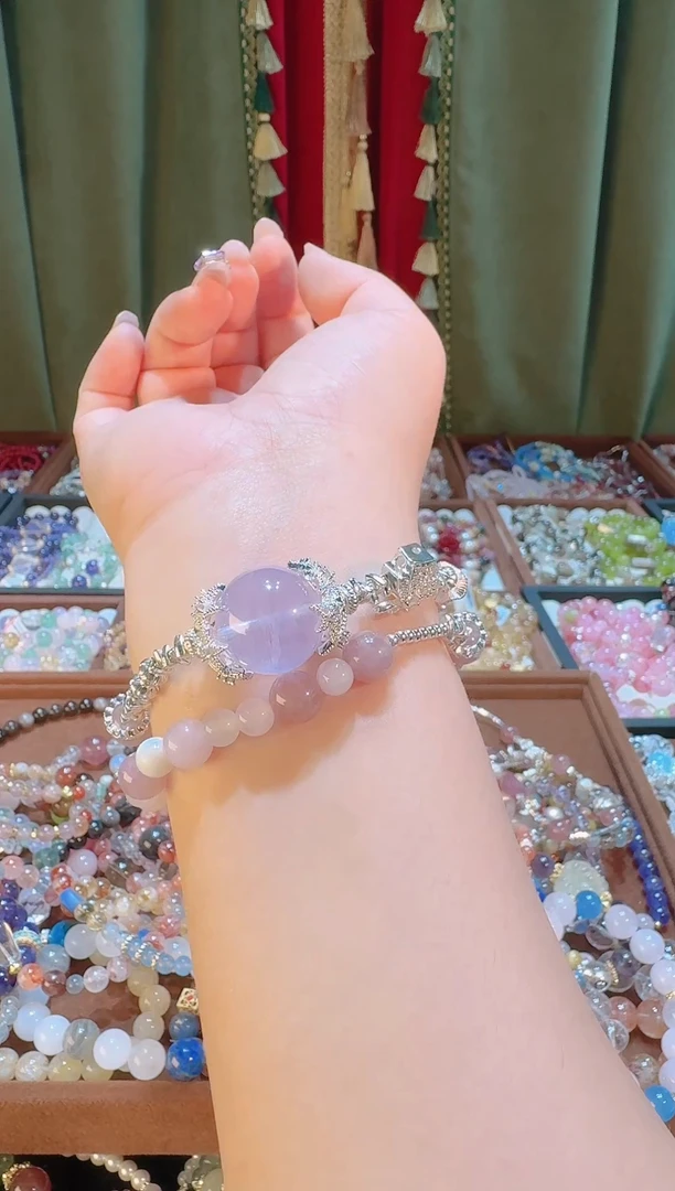 多宝未镶嵌水晶手串