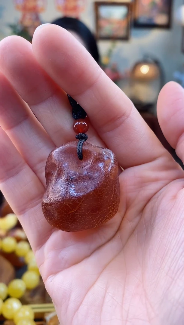 【闪购商品】琥珀颈饰未镶嵌吊坠