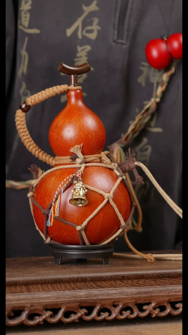 146号精品天然大漆酒葫芦一物一拍~