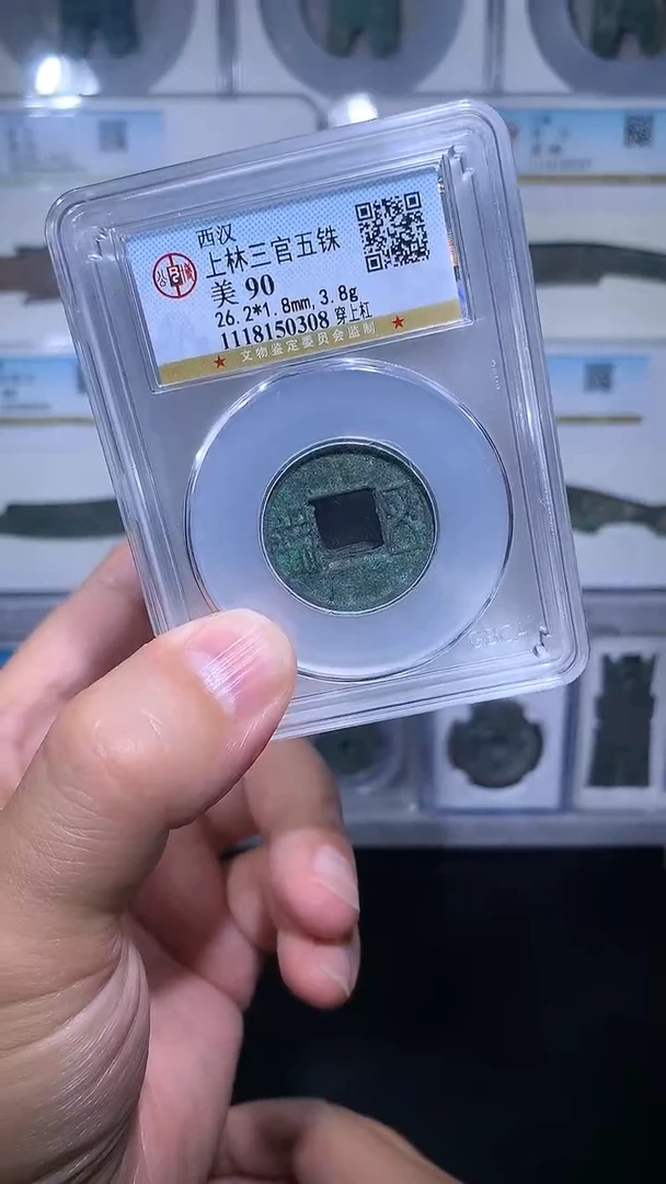铜御泉收藏上林三官WZ   一枚