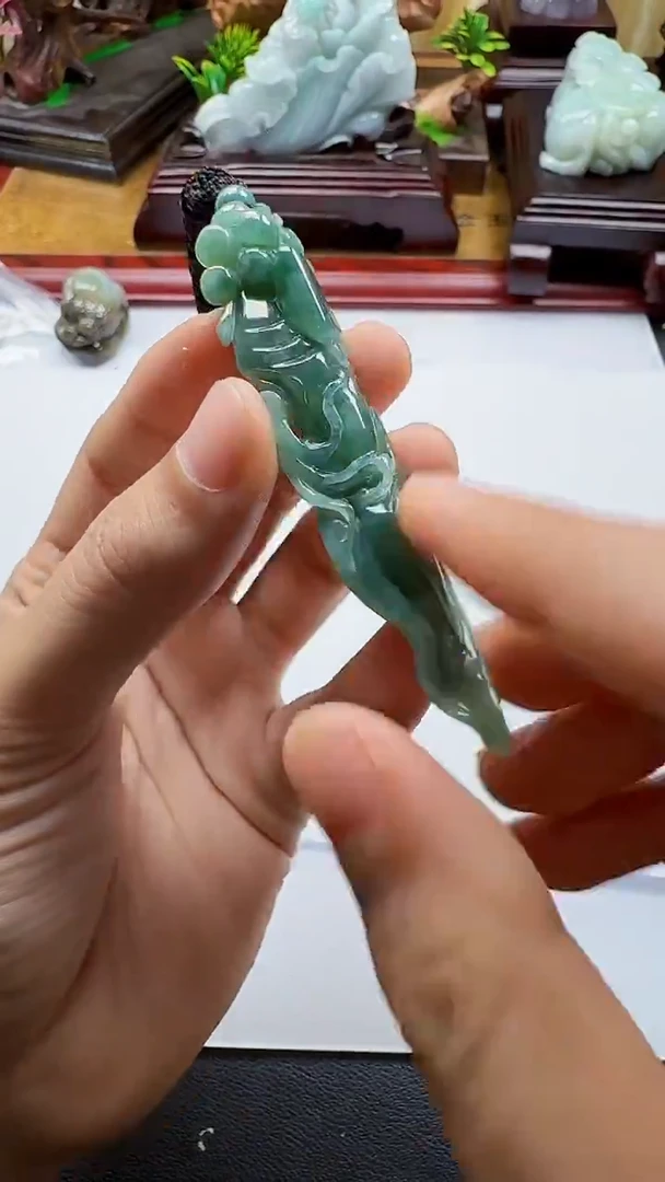 吊坠(不含链)未镶嵌翡翠1