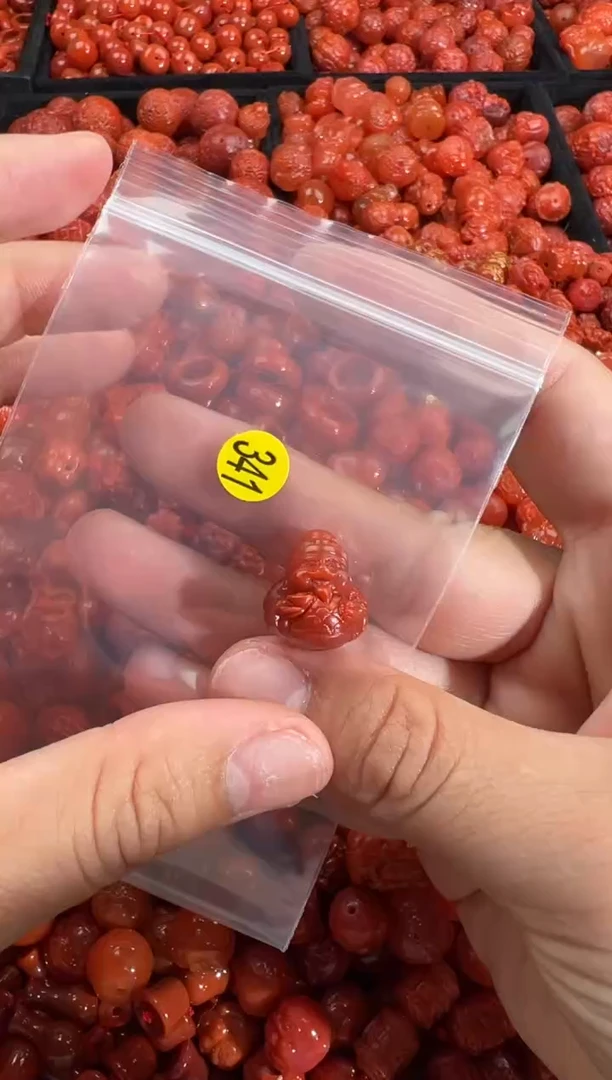 南红玛瑙未镶嵌颈饰1