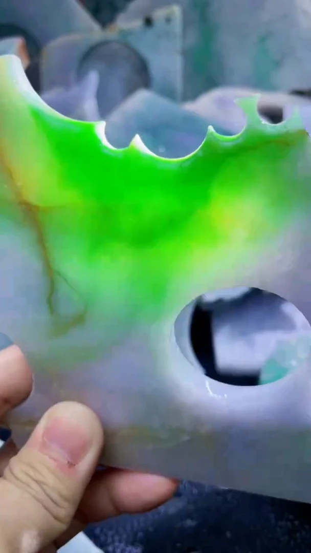 裸石翡翠天然A货翡翠板料