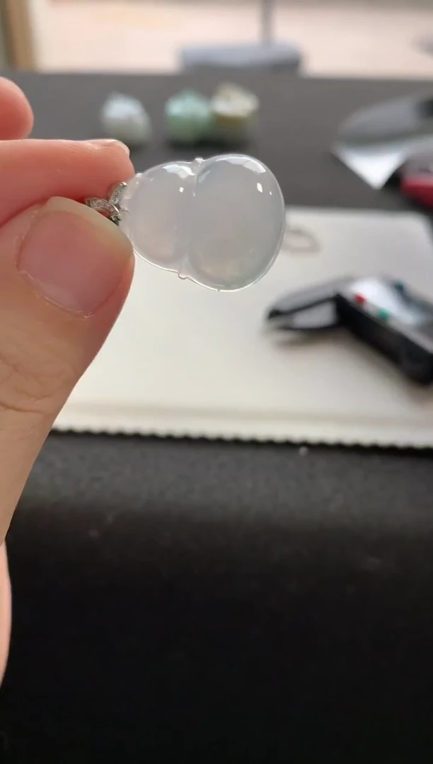 未镶嵌挂件翡翠葫芦F1623-469