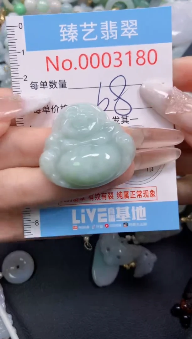 颈饰未镶嵌翡翠3180