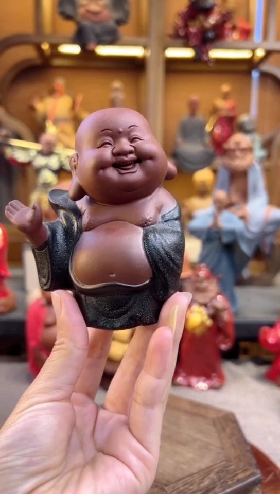 紫砂茶宠器闵茶宠摆件