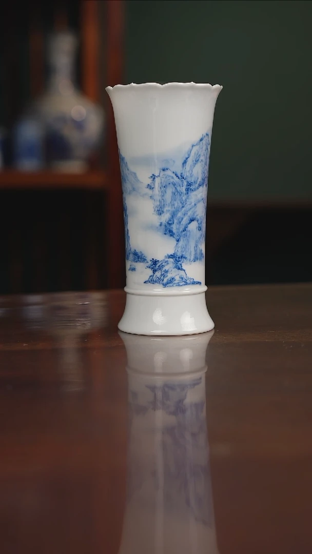 晓月窑青花高端茶具