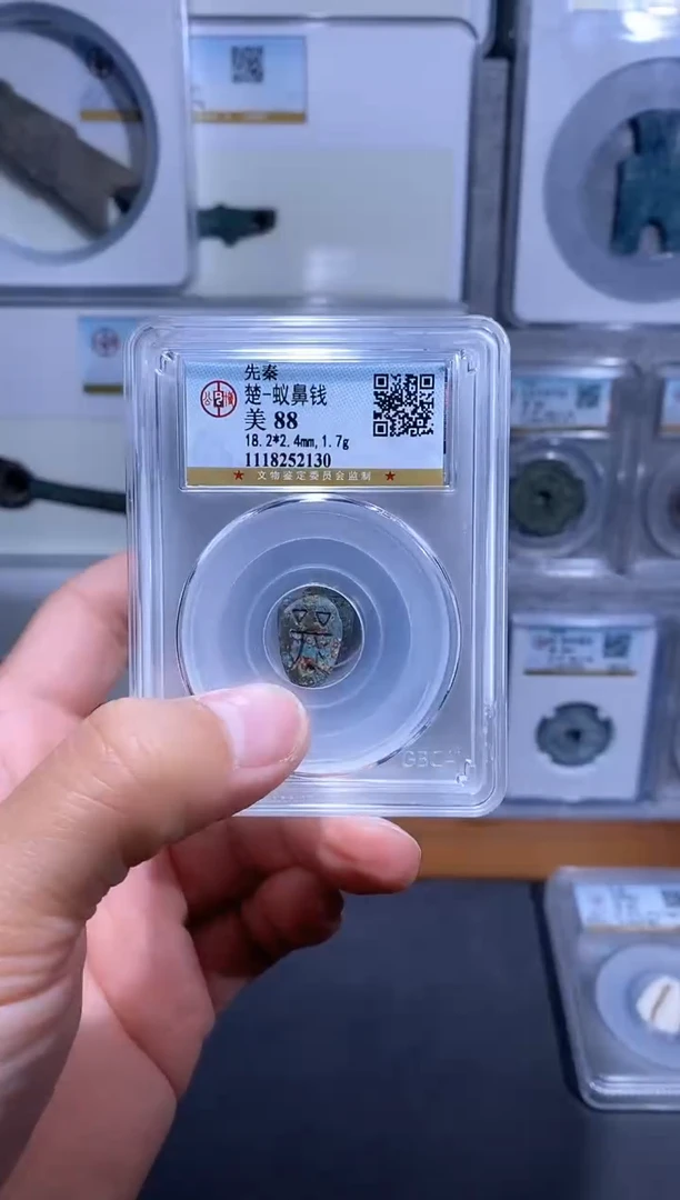 【闪购商品】铜品泉收藏   先秦蚁鼻钱